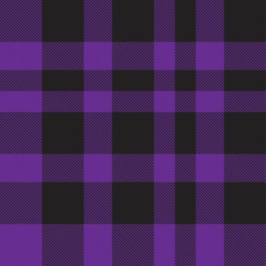 Mor ekose, kareli, tartan desenli moda tekstil ve grafikleri için uygun.