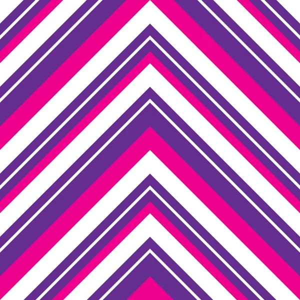 Fondo Sin Costura Rayado Diagonal Chevron Púrpura Adecuado Para Textiles — Vector de stock