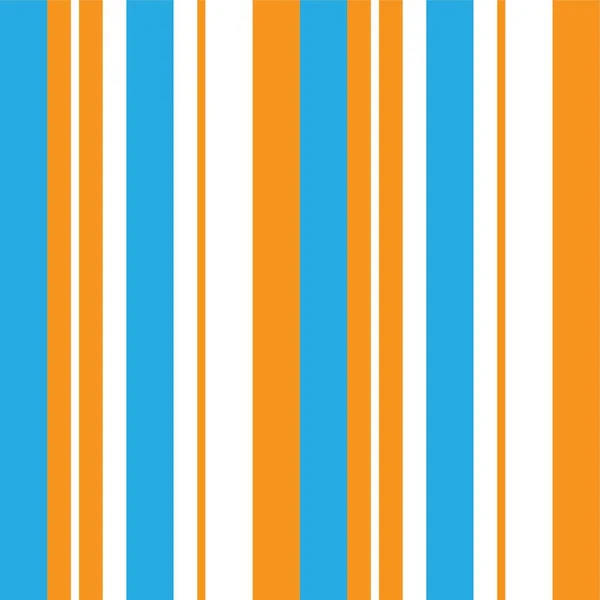 Fondo Patrón Sin Costuras Rayado Vertical Naranja Adecuado Para Textiles — Vector de stock