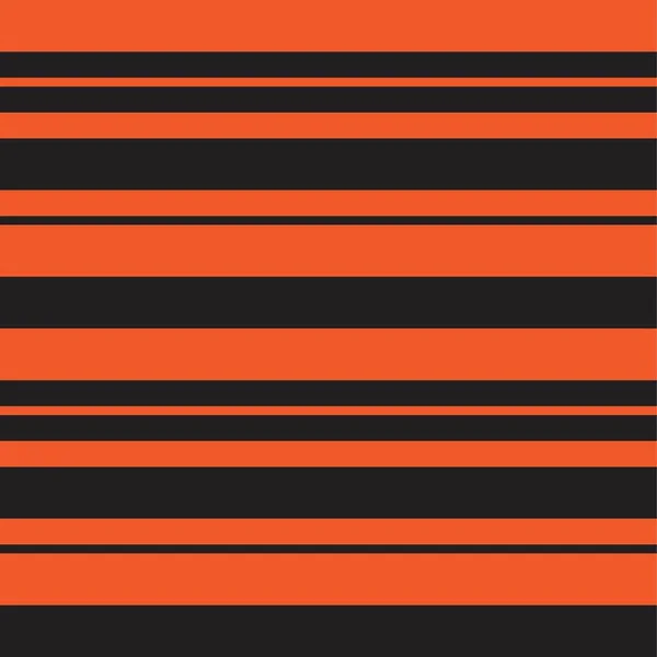 Orange Horisontell Randig Sömlös Mönster Bakgrund Lämplig För Mode Textilier — Stock vektor