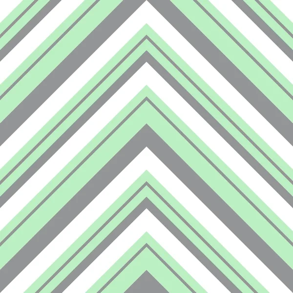 Fondo Patrón Sin Costura Rayas Diagonales Chevron Verde Adecuado Para — Vector de stock