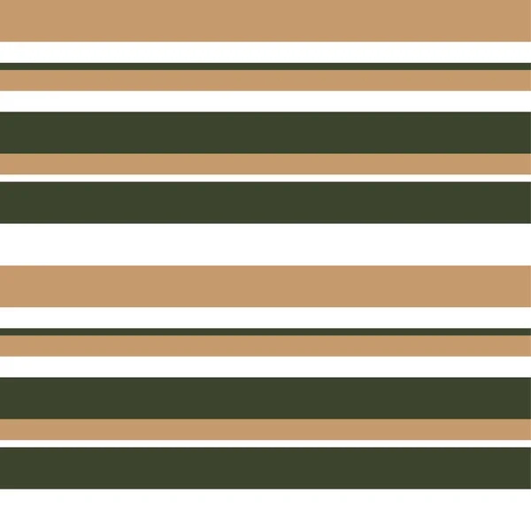 绿色水平条纹无缝图案背景 适用于时尚纺织品 — 图库矢量图片
