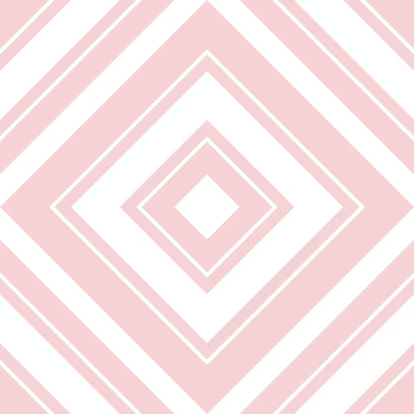 Рожева Аргайл Діагональний Смугастий Безшовний Візерунок Фон Підходить Модного Текстилю — стоковий вектор