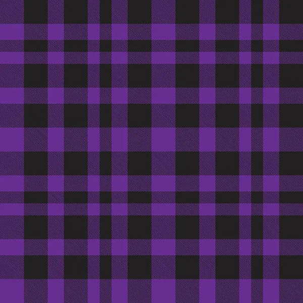 Xadrez Roxo Xadrez Tartan Padrão Sem Costura Adequado Para Têxteis —  Vetores de Stock