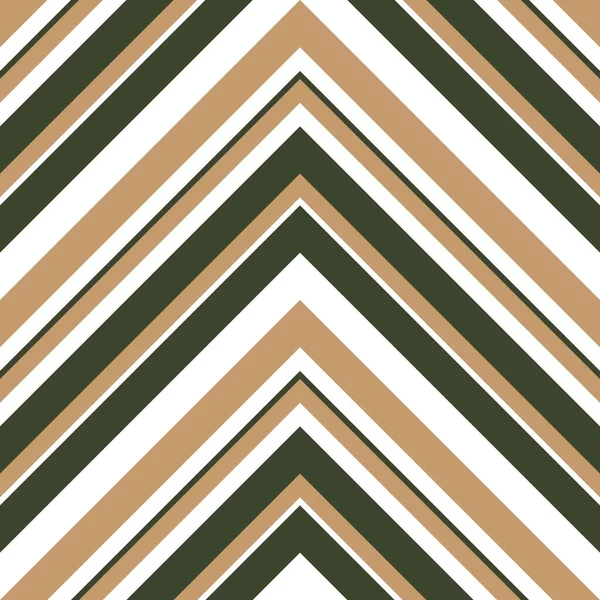 Fondo Patrón Sin Costura Rayas Diagonales Chevron Verde Adecuado Para — Vector de stock