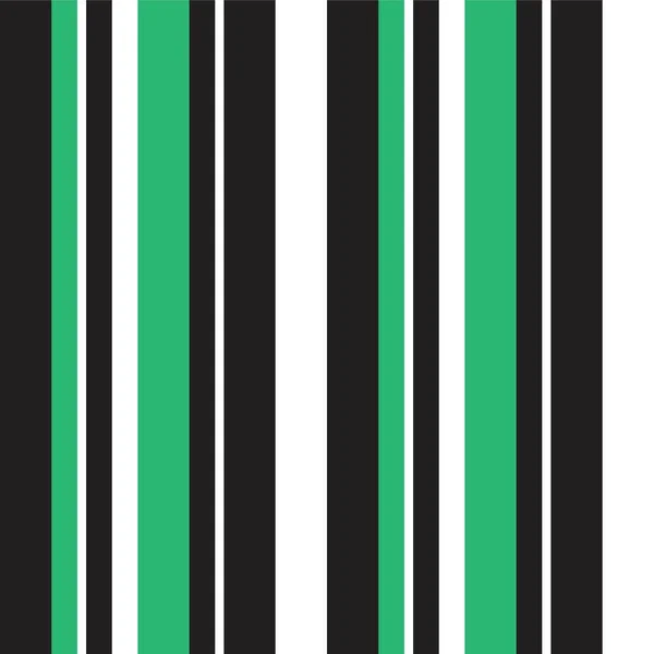 Green Vertical Striped Seamless Pattern Background Suitable Fashion Textiles Graphics — Stock Vector