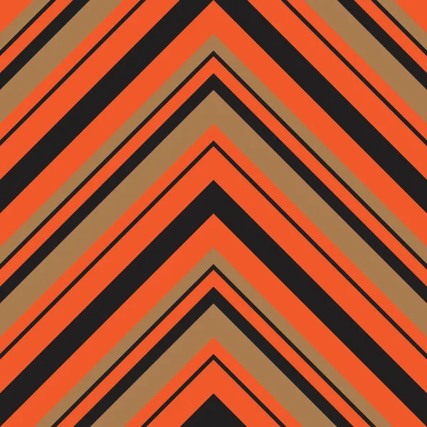 Orange Chevron Diagonal Gestreifte Nahtlose Muster Hintergrund Geeignet Für Modetextilien — Stockvektor