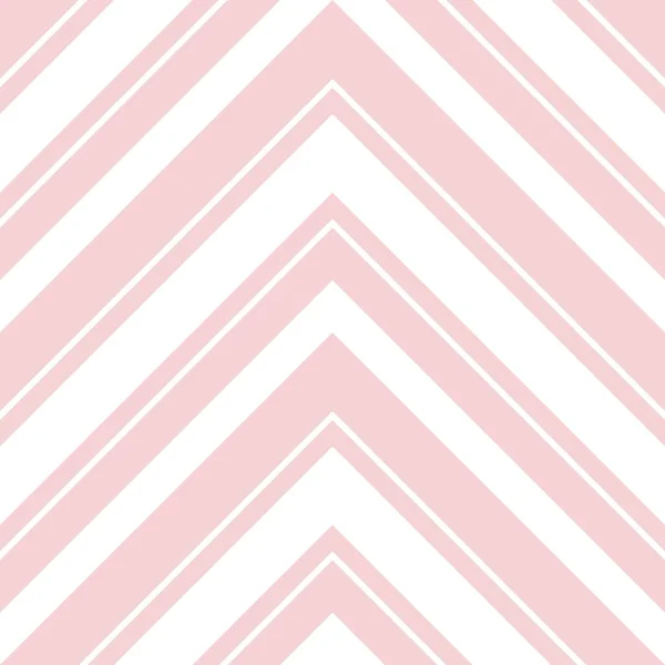 Pink Chevron Diagonal Striped Seamless Pattern Background Suitable Fashion Textiles — Stock Vector