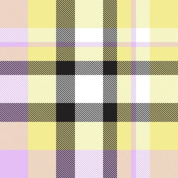 Sarı ekose, kareli, tartan desenli moda tekstil ve grafikleri için uygun.