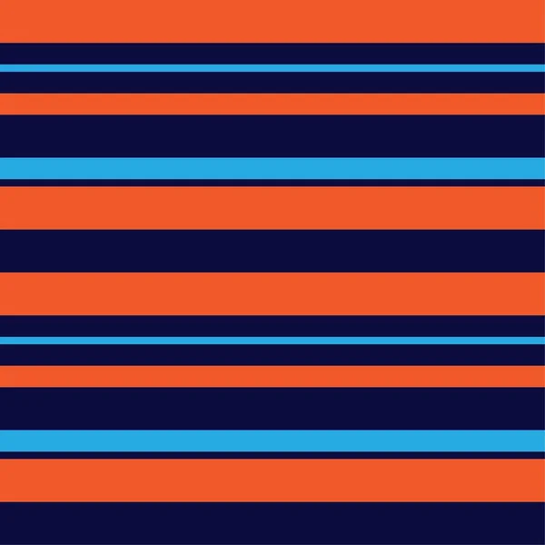 Fondo Patrón Inconsútil Rayado Horizontal Naranja Adecuado Para Textiles Moda — Vector de stock