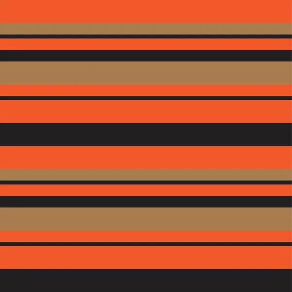 Fondo Patrón Inconsútil Rayado Horizontal Naranja Adecuado Para Textiles Moda — Vector de stock