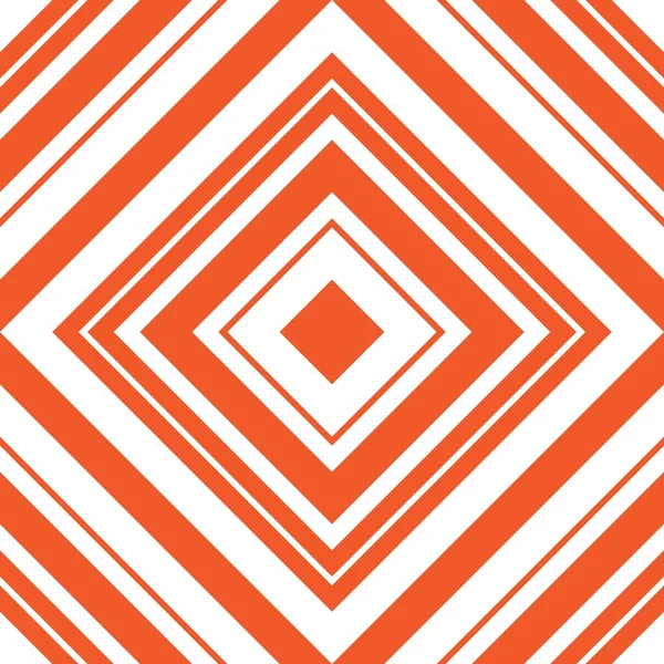 Orange Argyle Диагональ Полосатый Бесшовный Фон Шаблона Подходит Моды Текстиля — стоковый вектор