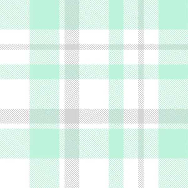 Vert Plaid Carreaux Motif Tartan Sans Couture Adapté Aux Textiles — Image vectorielle