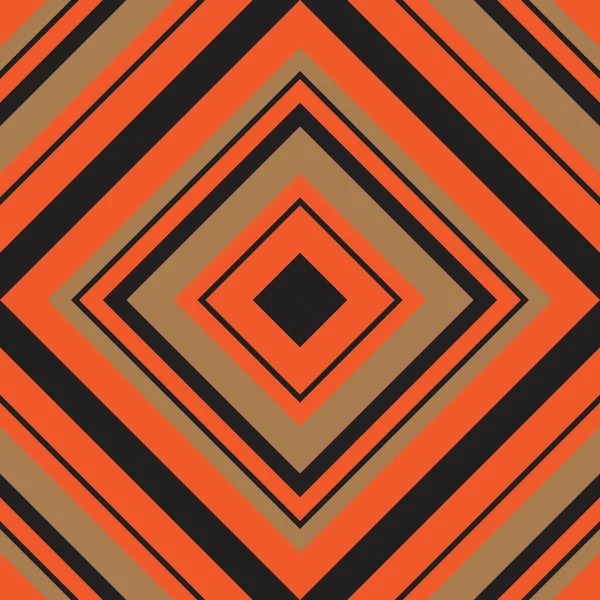橙色拱形斜纹无缝图案背景 适用于时尚纺织品 — 图库矢量图片