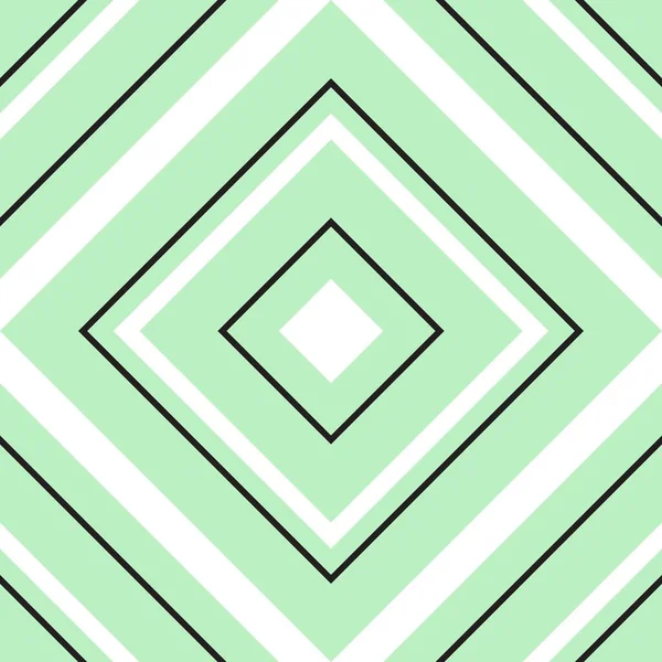 Verde Argyle Diagonale Righe Senza Cuciture Modello Sfondo Adatto Tessuti — Vettoriale Stock