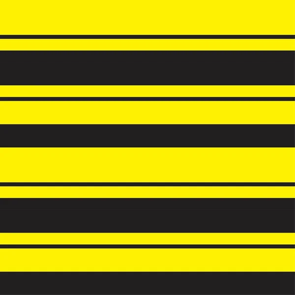Желтый Горизонтальный Полосатый Бесшовный Фон Шаблона Подходит Моды Текстиля Графики — стоковый вектор