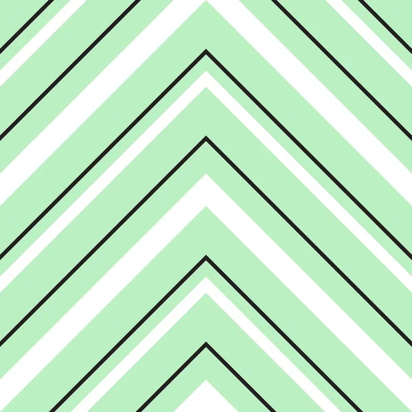 Verde Chevron Diagonale Strisce Senza Cuciture Modello Sfondo Adatto Tessuti — Vettoriale Stock