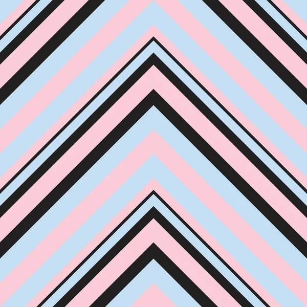 Pink Chevron Diagonální Pruhované Bezešvé Vzor Pozadí Vhodné Pro Módní — Stockový vektor