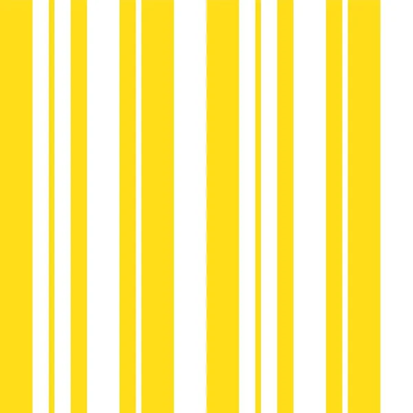 Yellow Vertical Striped Seamless Pattern Background Suitable Fashion Textiles Graphics — Stock Vector