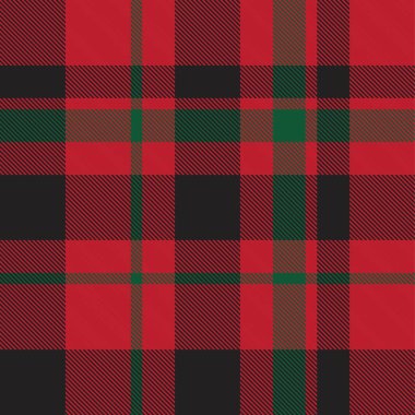 Moda tekstil ve grafikleri için uygun Noel ekoseli, ekoseli, ekoseli, ekose desenli