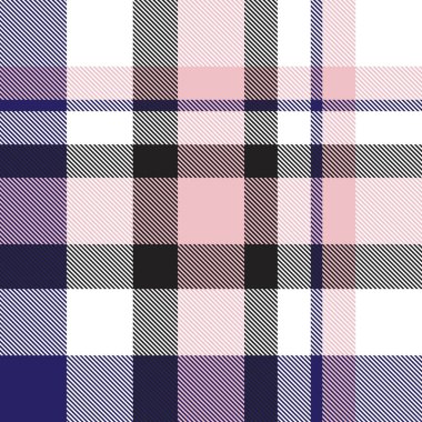 Moda tekstil ve grafikleri için uygun pembe ve denizci ekoseli, ekoseli, ekosesiz desen