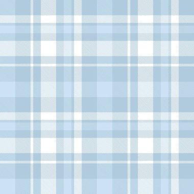 Gökyüzü mavisi ekose, kareli, ekose desenli moda tekstil ve grafikleri için uygun.