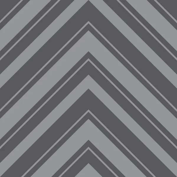 Grigio Chevron Diagonale Righe Senza Cuciture Modello Sfondo Adatto Tessuti — Vettoriale Stock