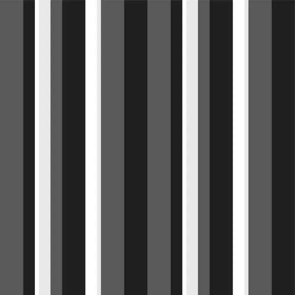 Zwart Wit Verticaal Gestreepte Naadloze Patroon Achtergrond Geschikt Voor Mode — Stockvector