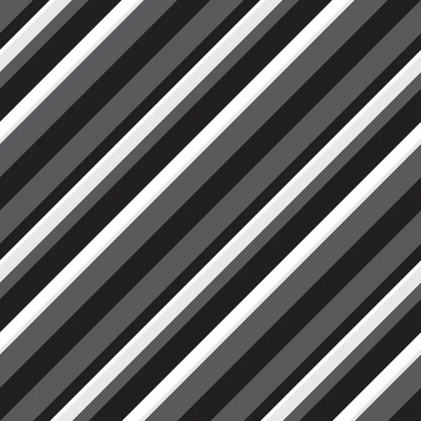 Fond Motif Sans Couture Rayé Noir Blanc Diagonale Adapté Aux — Image vectorielle