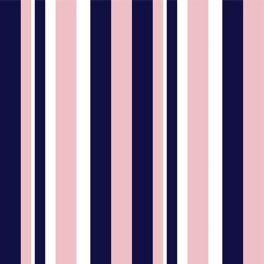 Moda tekstil ve grafikleri için uygun pembe ve donanma dikey çizgili düz desenli arkaplan