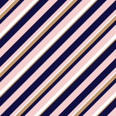 Moda tekstili ve grafikleri için uygun pembe ve deniz köşegenli çizgili dikişsiz arkaplan