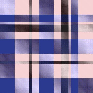 Moda tekstil ve grafikleri için uygun pembe ve denizci ekoseli, ekoseli, ekosesiz desen