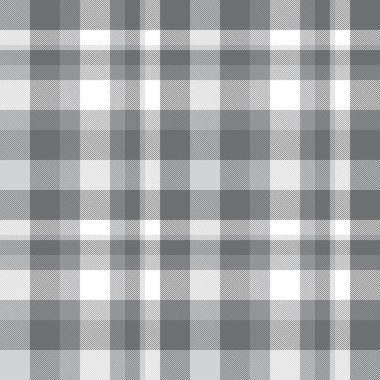 Moda tekstil ve grafikleri için uygun beyaz ekose, kareli, tartan desenli