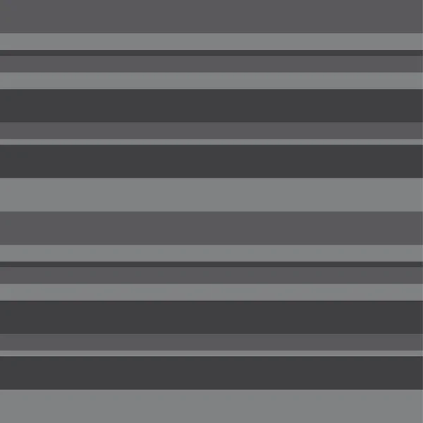 Gris Horizontal Rayado Sin Costuras Patrón Fondo Adecuado Para Textiles — Vector de stock