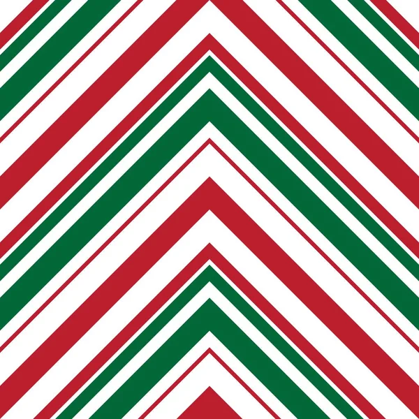 Weihnachten Chevron Diagonal Gestreifte Nahtlose Muster Hintergrund Geeignet Für Modetextilien — Stockvektor