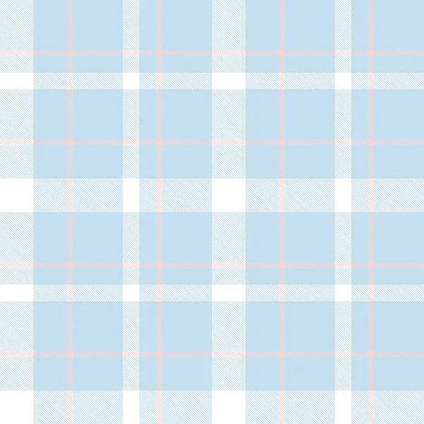 Μπλε Ουρανό Καρό Καρό Tartan Αδιάλειπτη Μοτίβο Κατάλληλο Για Υφάσματα — Διανυσματικό Αρχείο