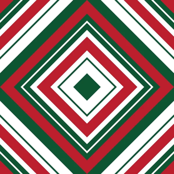 Weihnachten Argyle Diagonal Gestreifte Nahtlose Muster Hintergrund Geeignet Für Modetextilien — Stockvektor