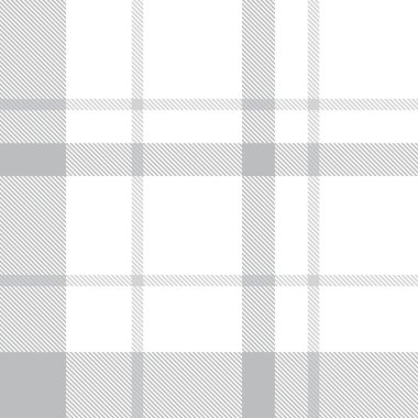 Moda tekstil ve grafikleri için uygun beyaz ekose, kareli, tartan desenli