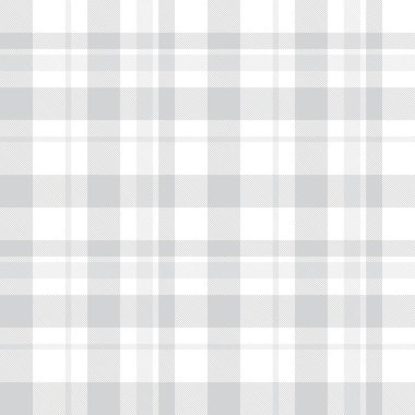 Moda tekstil ve grafikleri için uygun beyaz ekose, kareli, tartan desenli