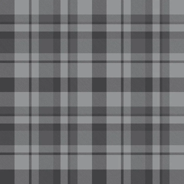 Grey Plaid Checkered Tartan Seamless Pattern Suitable Fashion Textiles Graphics — Stock Vector