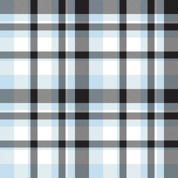 Μπλε Ουρανό Καρό Καρό Tartan Αδιάλειπτη Μοτίβο Κατάλληλο Για Υφάσματα — Διανυσματικό Αρχείο