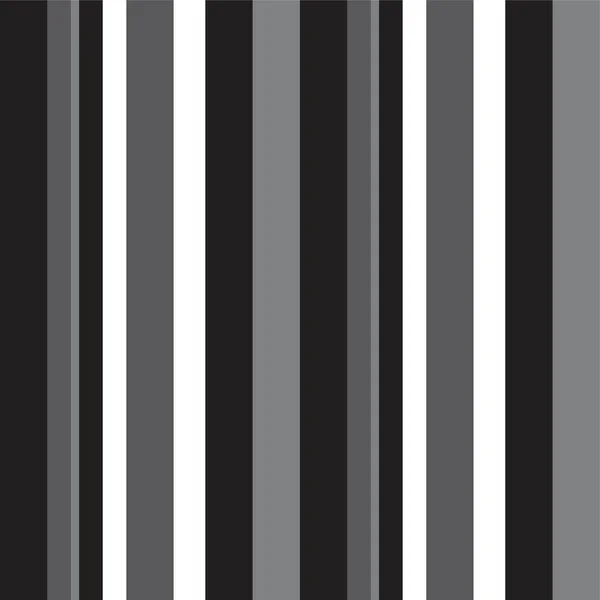 Fond Motif Sans Couture Rayé Vertical Noir Blanc Adapté Aux — Image vectorielle
