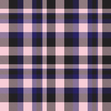 Moda tekstil ve grafikleri için uygun pembe ve denizci ekoseli, ekoseli, ekosesiz desen