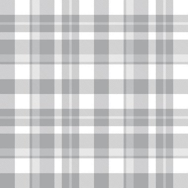 Moda tekstil ve grafikleri için uygun beyaz ekose, kareli, tartan desenli