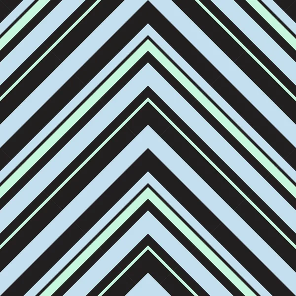 Sky Blue Chevron Diagonal Striped Seamless Pattern Background Suitable Fashion — Stock Vector