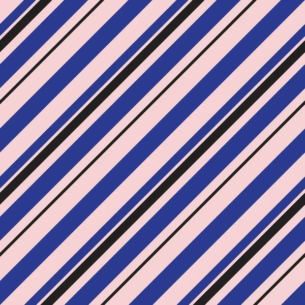 Rosa Blu Navy Diagonale Righe Senza Cuciture Modello Sfondo Adatto — Vettoriale Stock