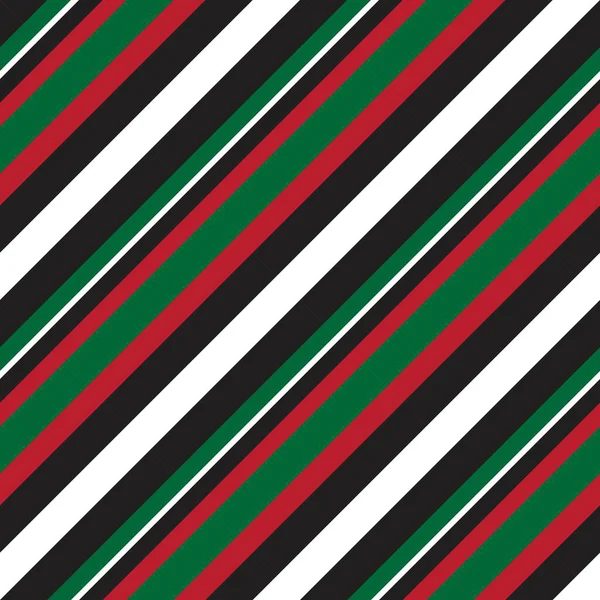 Weihnachten Diagonal Gestreifte Nahtlose Muster Hintergrund Geeignet Für Modetextilien Grafiken — Stockvektor