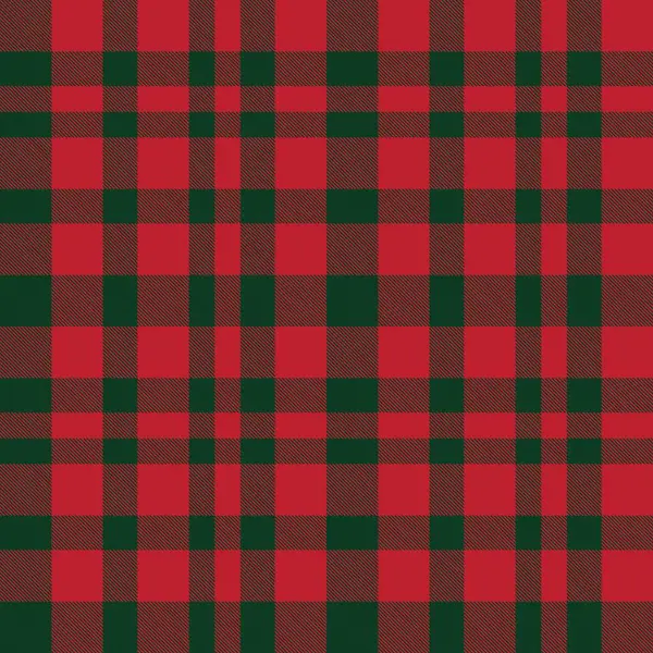 Christmas Plaid Checked Tartan Seamless Paterial Appeared Fashion Textiles Graphics — стоковий вектор