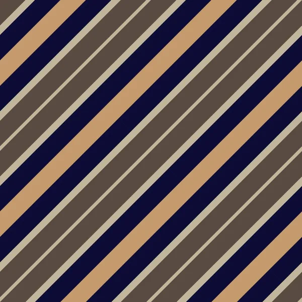 Fondo Sin Costuras Rayado Diagonal Marrón Topo Adecuado Para Textiles — Vector de stock