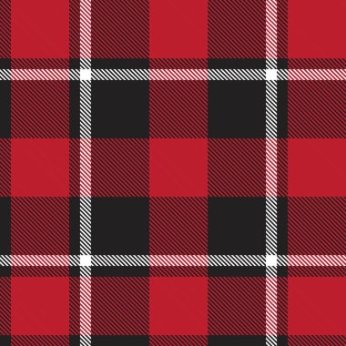 Moda tekstil ve grafikleri için uygun kırmızı ekose, kareli, tartan desenli